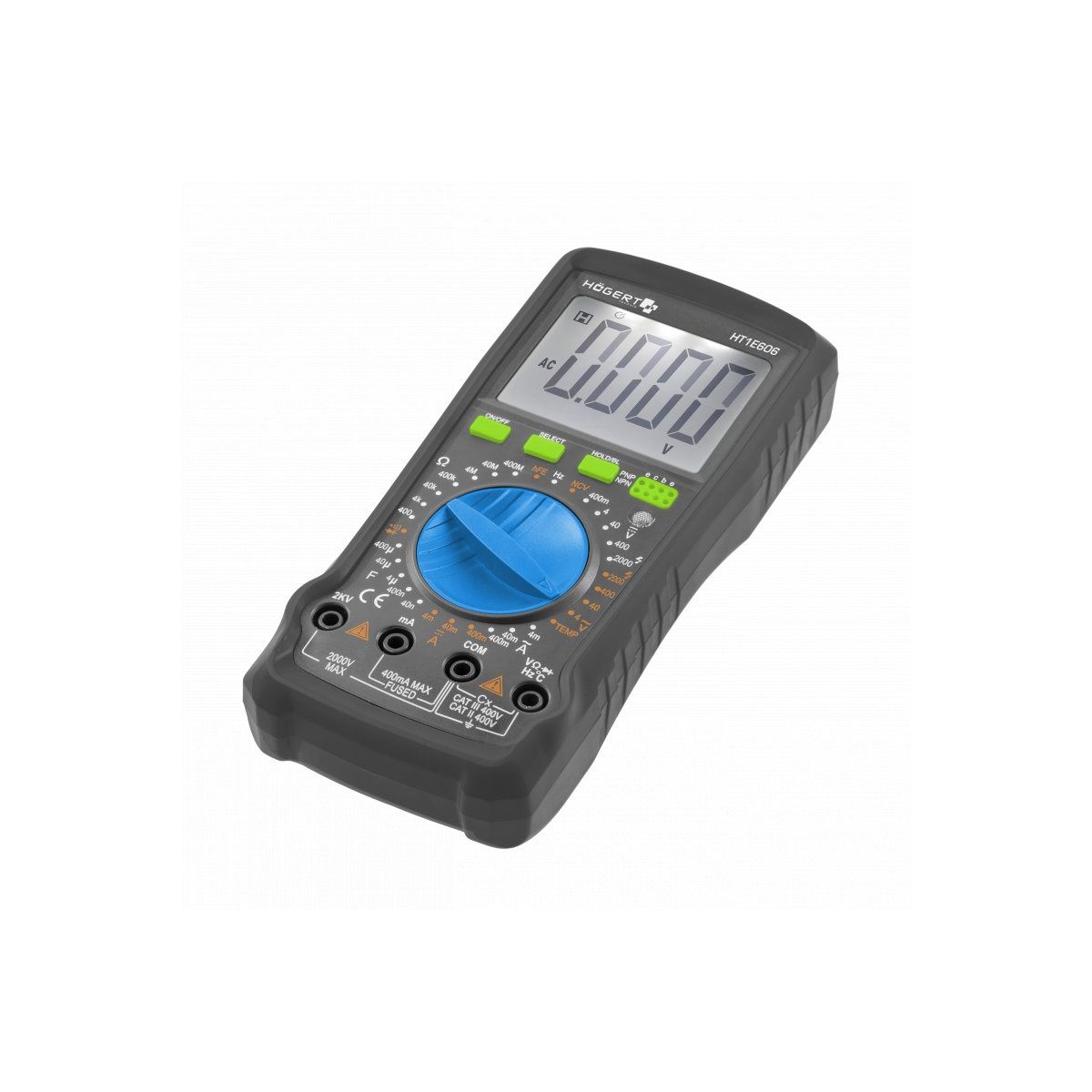 Oferte la Multimetru digital Hogert HT1E606, ecran LCD