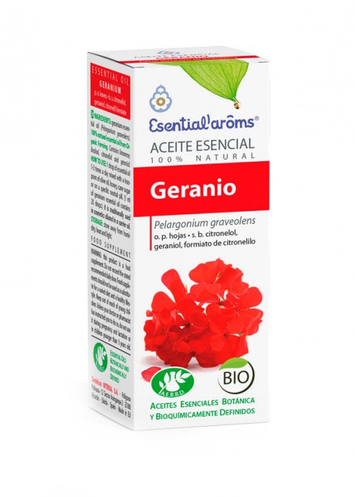 Oferte la Ulei esential bio de Geranium, 10ml Esentialaroms