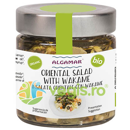 Oferte la Salata Orientala cu Alge Wakame Ecologica/Bio 180g