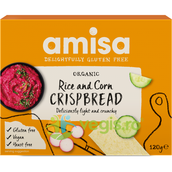 Oferte la Painici din Faina de Orez si Porumb fara Gluten Ecologice/Bio 120g