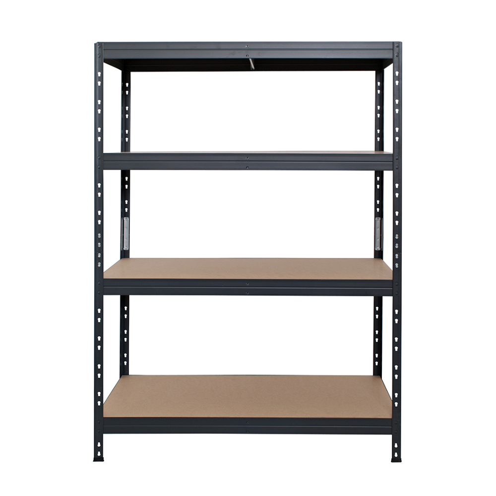 Oferte la Raft Ar Shelving, lemn si metal, 4 polite, gri, 21 kg, 180 x 120 x 45 cm