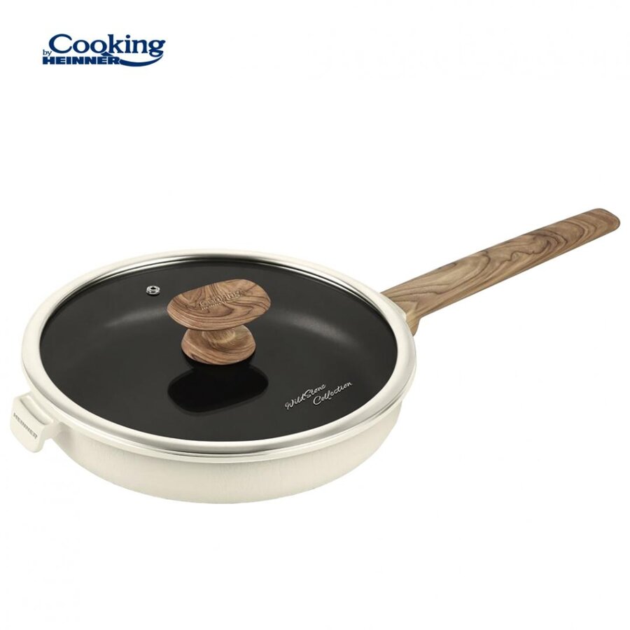 Oferte la Tigaie Aluminiu 26 x 5.5cm Cu Capac Wild Stone