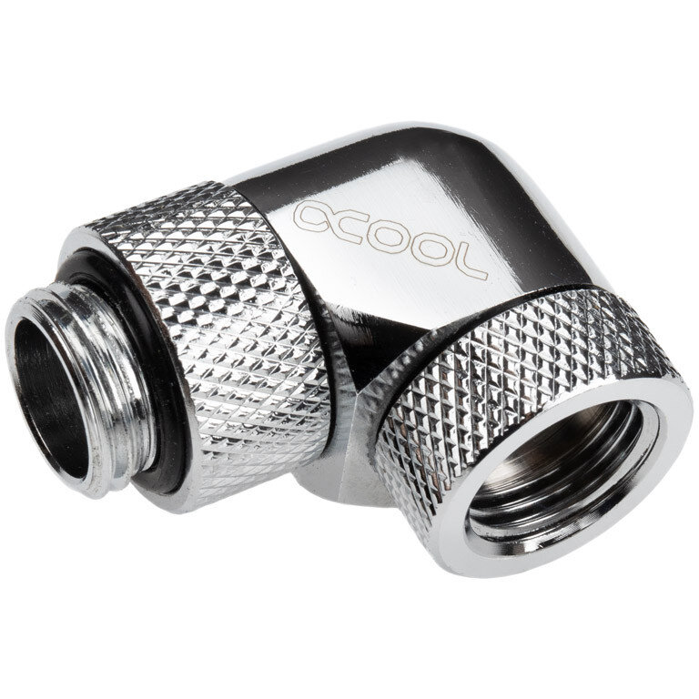 Oferte la Adaptor Racirea  Apa 90 Grade   G1/4inch Chrome