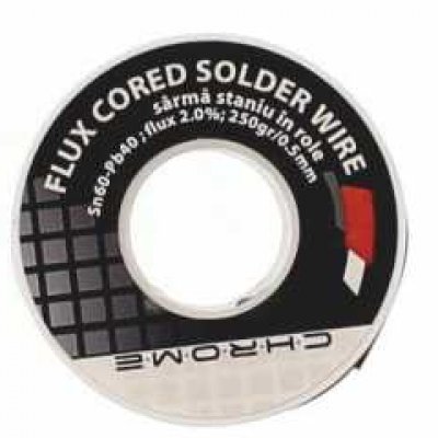 Oferte la Fludor 250gr 0.5mm Chrome TIN-250GR/0.5MM-CHR
