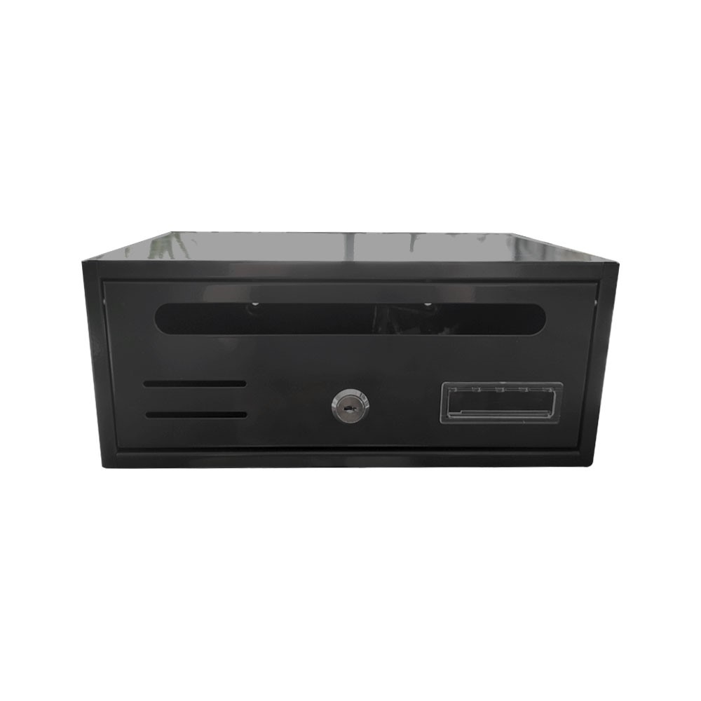 Oferte la Cutie postala modulara exterior Ferrobrand Colectiv, 1 modul, tabla zincata, gri antracit, 2 chei, 120 x 300 x 170 mm