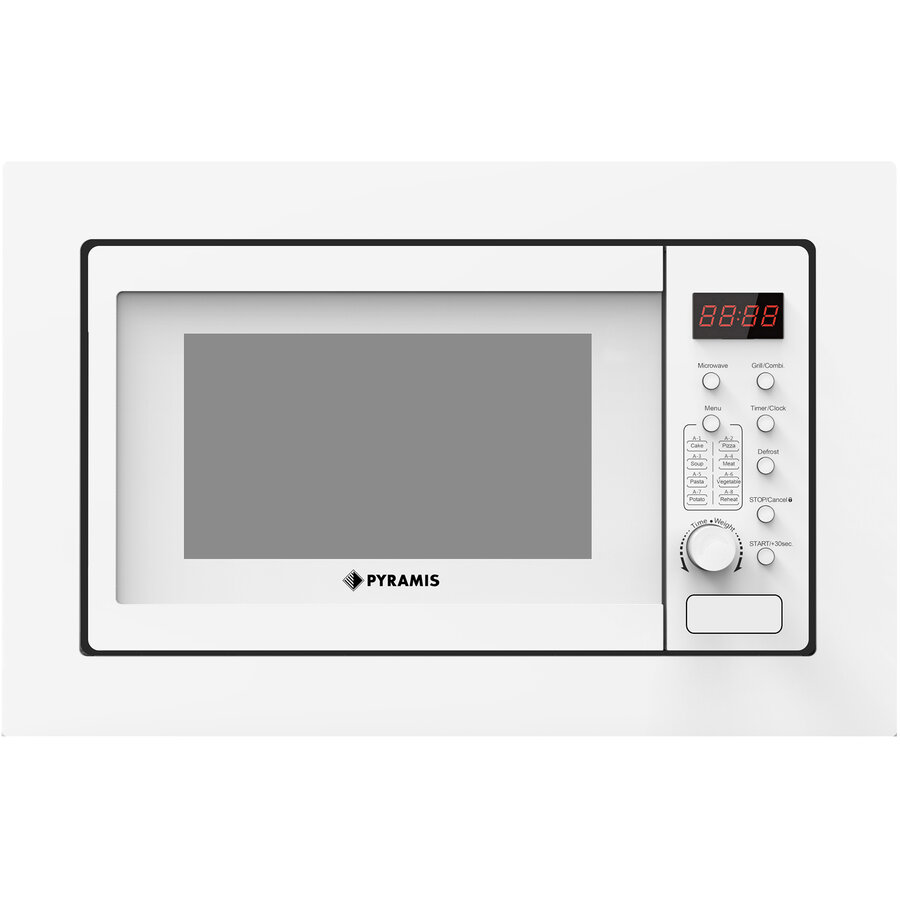 Oferte la Cuptor Microunde Incorporabil 30WHITE 30UG LCD Digital 1450W 28L 8 Functii Inox   Alb