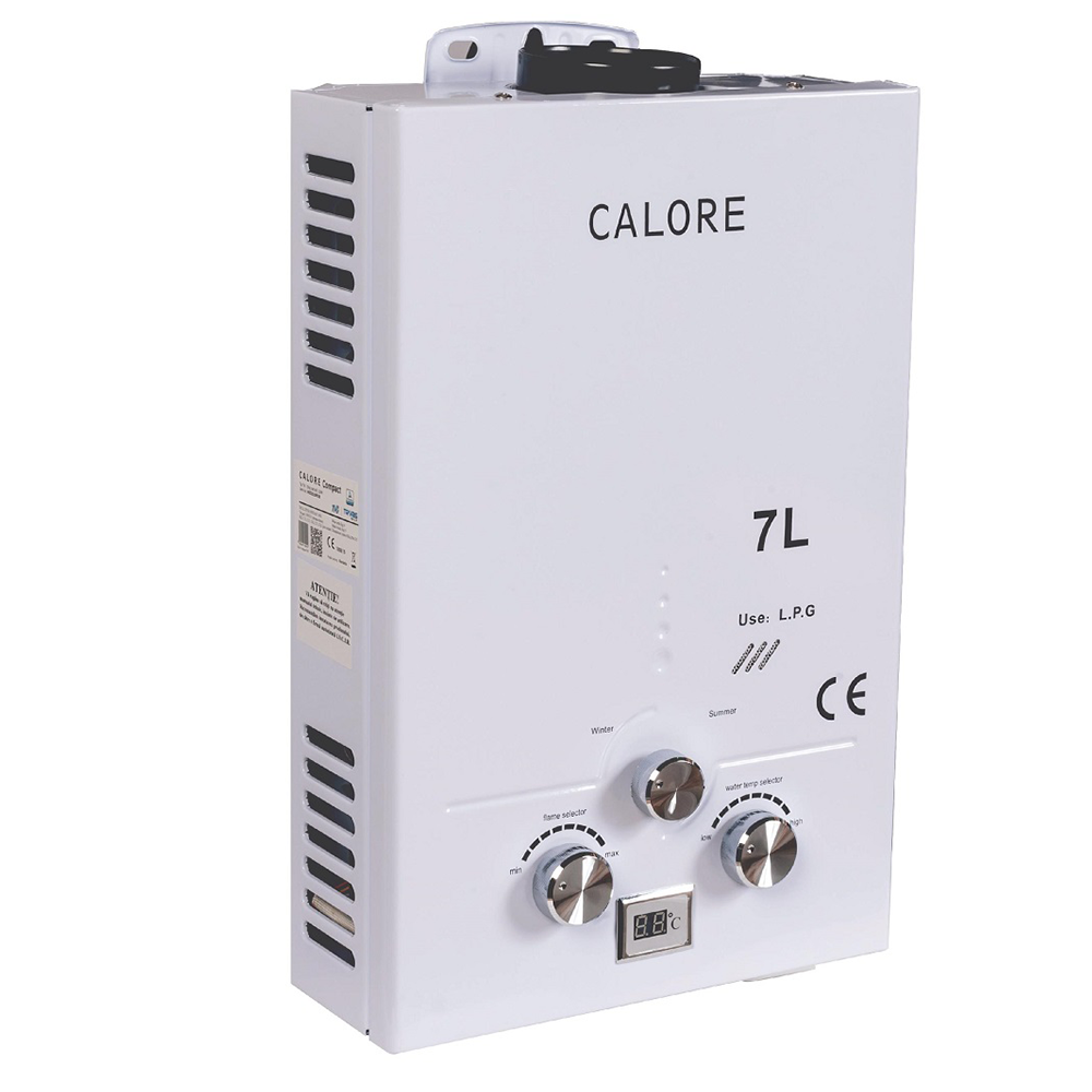 Oferte la Instant pe gaz pentru apa calda Calore Compact TN7, 7L, 1000 W, alb