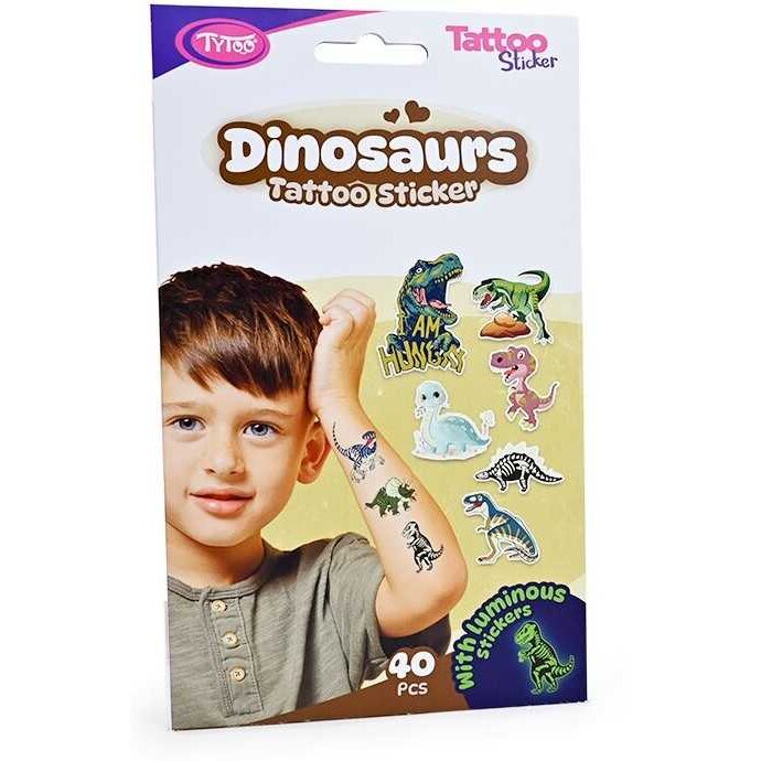 Oferte la Set 40 Tatuaje Temporare Tip Autocolante KOPXX1800012 Dinozauri