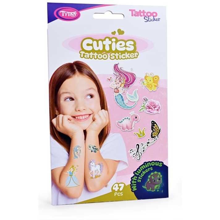 Oferte la Set 47 Tatuaje Temporare Tip Autocolante KOPXX1800015 Dragute