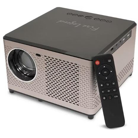 Oferte la Videoproiector AOPEN Fire Legend QF15a Full HD 500LM HDMI Bluetooth Boxe 10W Negru/Bej