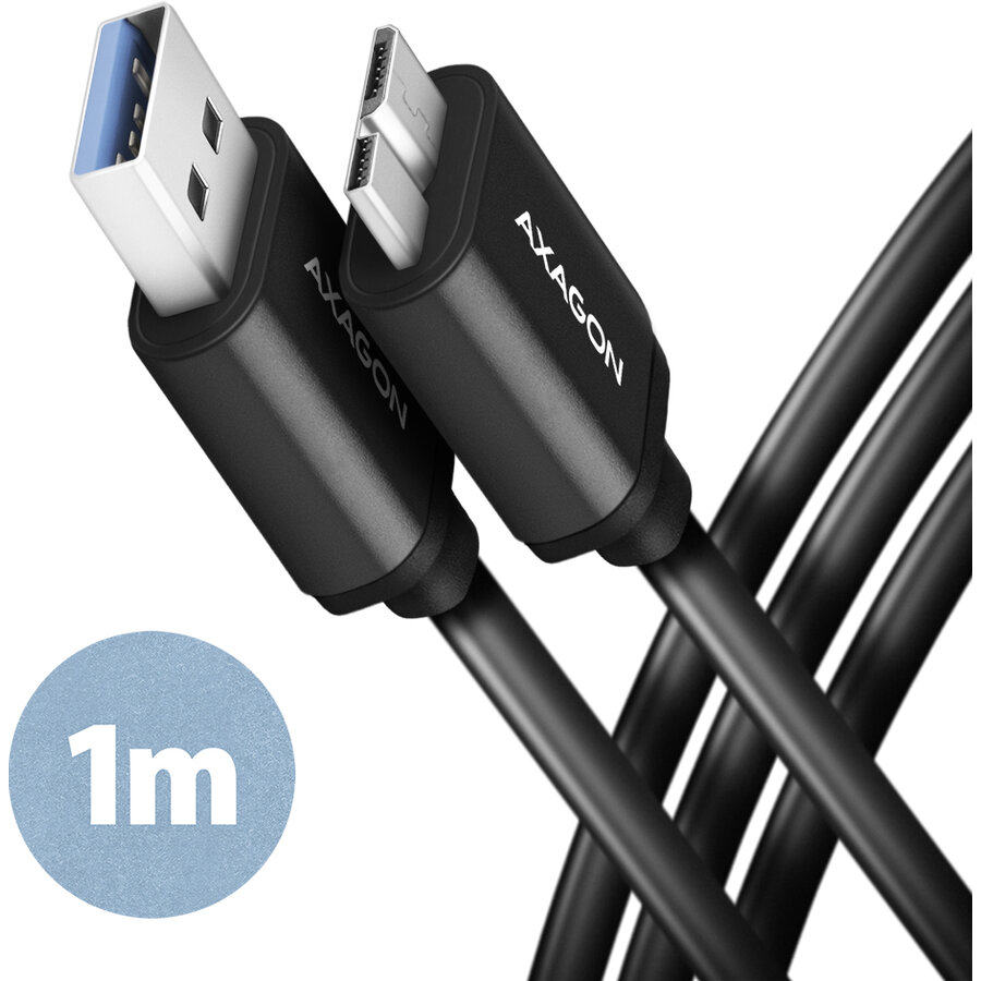 Oferte la Cablu de Date / Incarcare USB-Micro B  la USB-A USB 3.2 Gen 1 3A 1M Negru