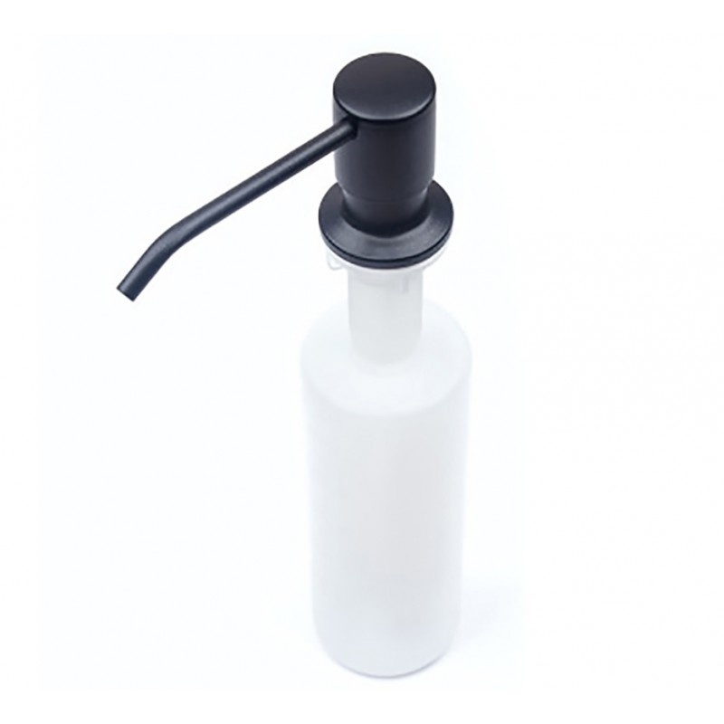 Oferte la Dozator Incorporabil Negru, Pentru Chiuveta, Sapun, Detergent, 300ml