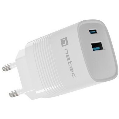 Oferte la Incarcator Retea Ribera GaN 30W USB-A USB-C Alb