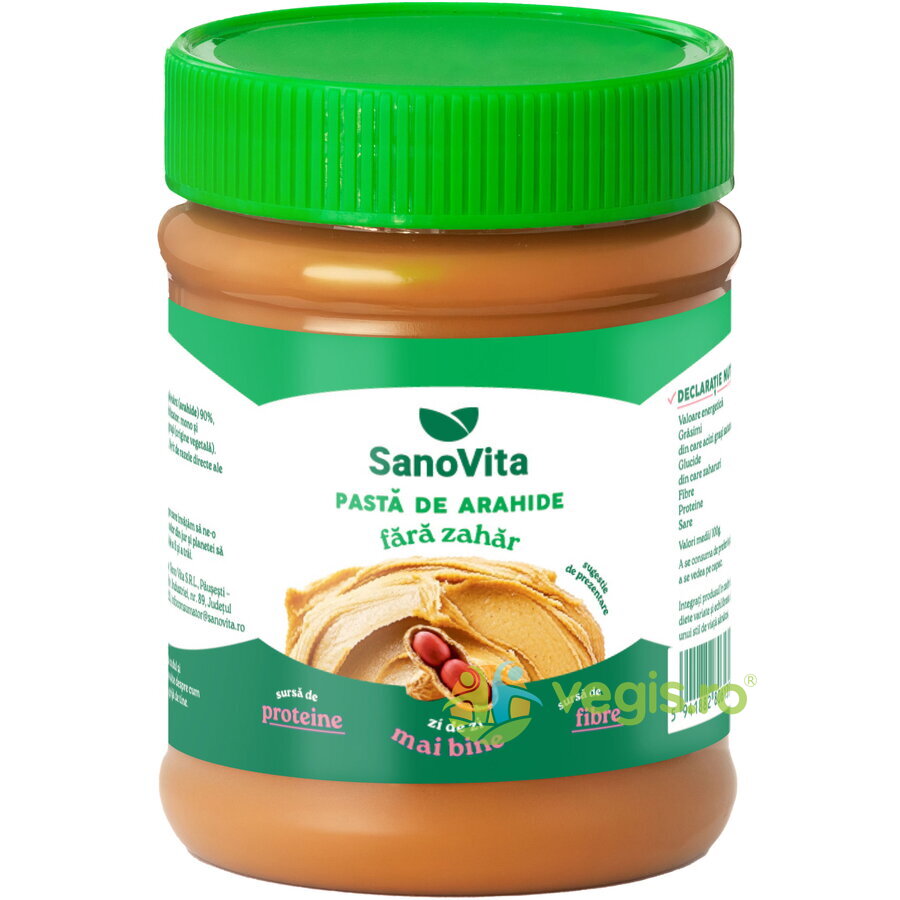 Oferte la Pasta de Arahide Cremoasa fara Zahar 375g