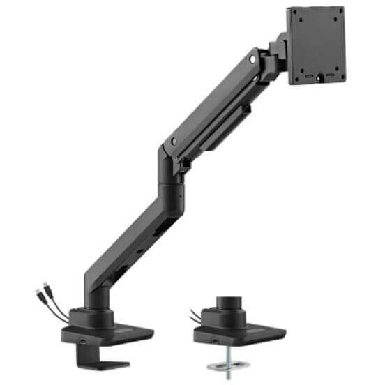 Oferte la Suport Monitor De Masa MNT69USB Heavy-Duty cu Port USB-A/USB-C 17-49inch  Max 20kg Negru