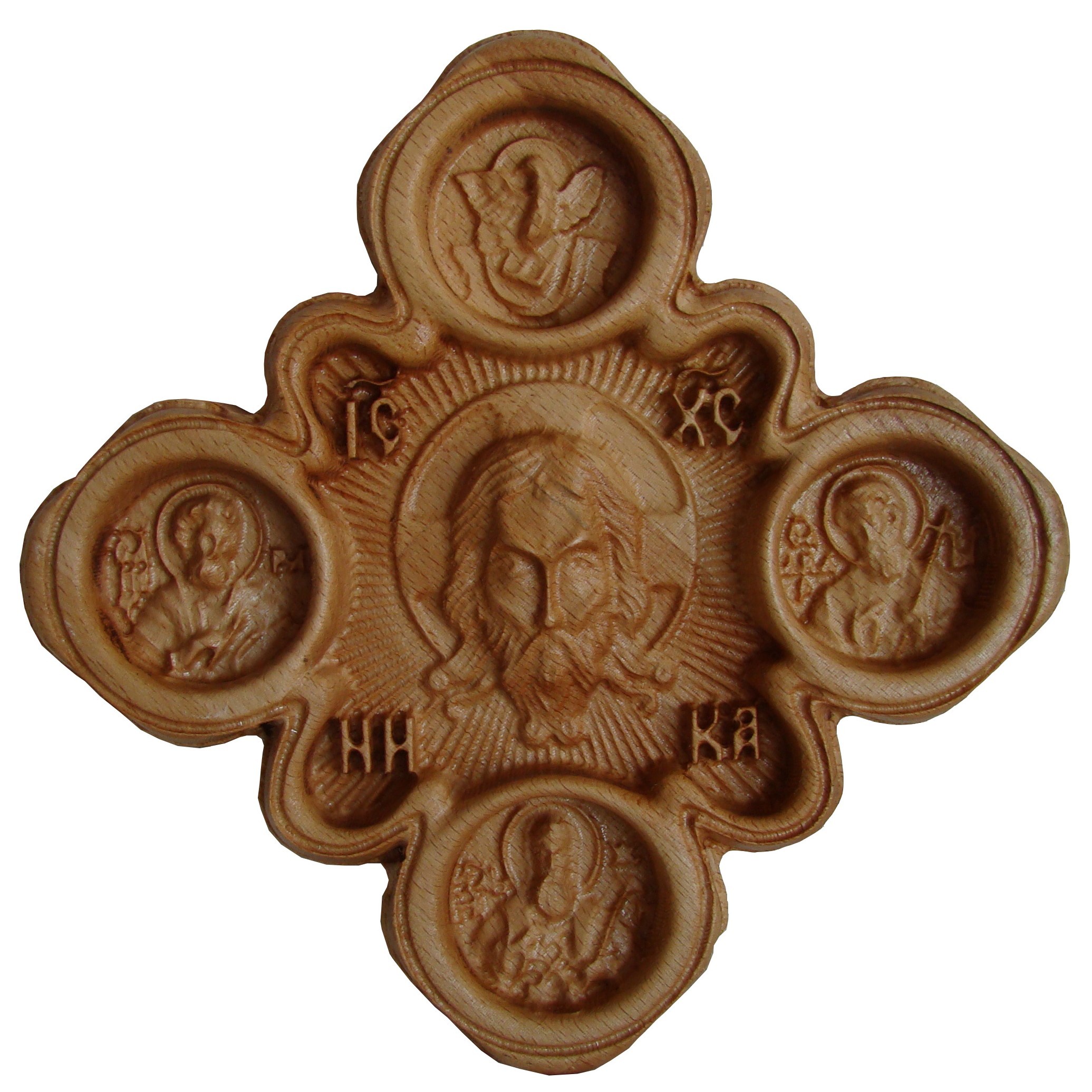 Oferte la Sfanta Marahma cu chipul Mantuitorului Iisus Hristos, 25x25cm