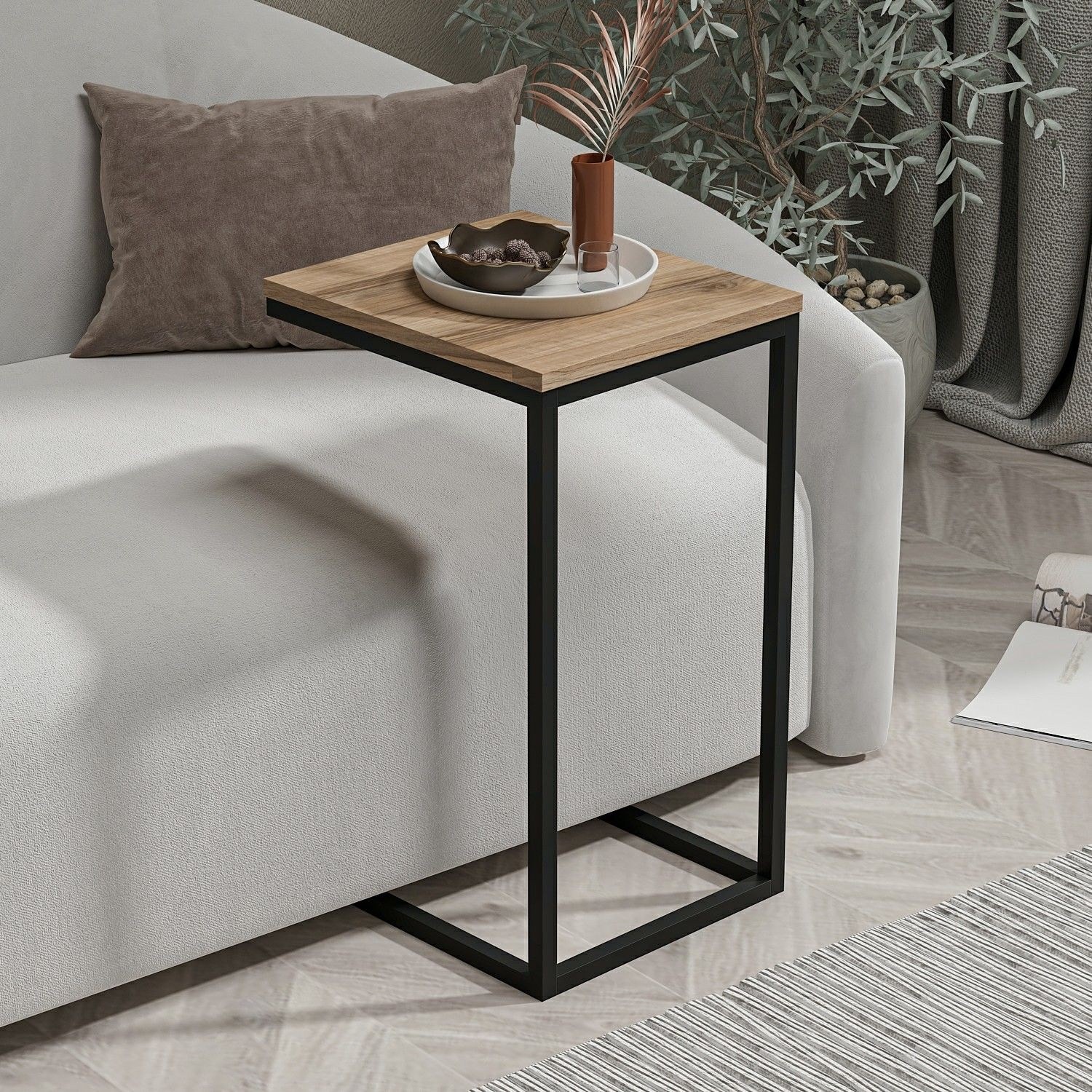 Masuta cafea 35 X 65 X 40 Davin - Walnut