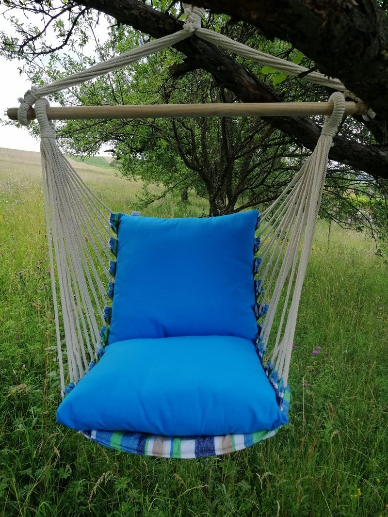 Oferte la Hamac scaun, 1 persoana, albastru