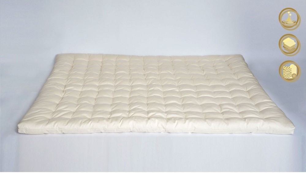 Oferte la Saltea-Topper ortopedic de lana