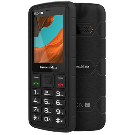 Oferte la Telefon mobil KM0467 Iron 4  4G Dual SIM Negru