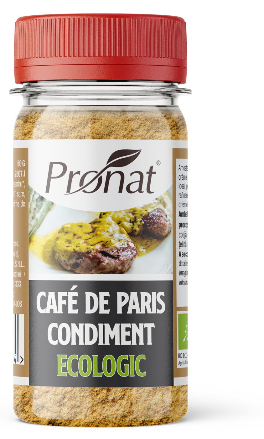 Oferte la Cafe de Paris condiment bio, 50g Pronat