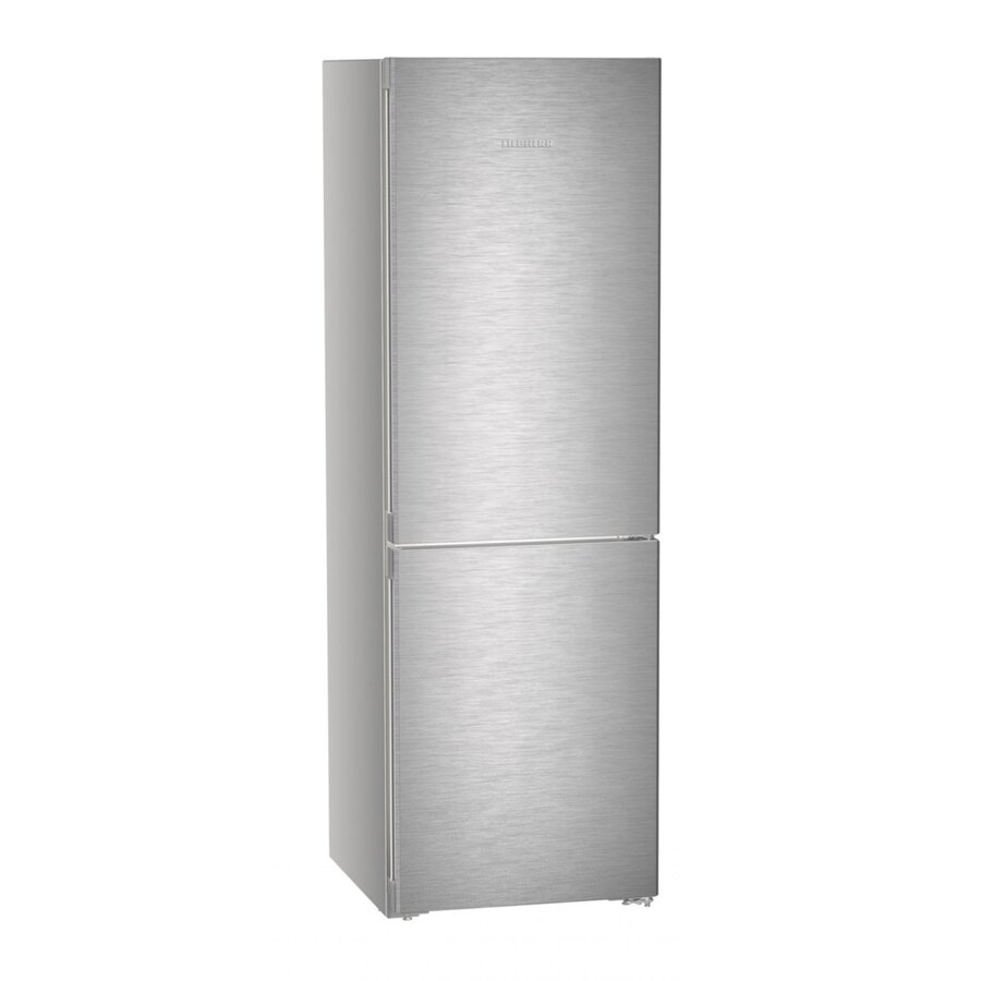 Oferte la Combina Frigorifica CNsfd 5223 NoFrost 330L EasyFresh DuoCooling Display Tactil SteelFinish Clasa D H 185.5Cm Argintiu
