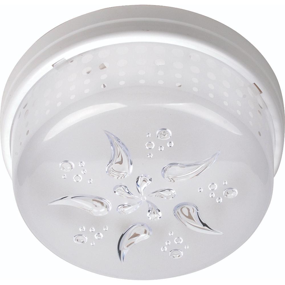 Oferte la Plafoniera interior Glop Wind Rose, 1 x E27, plastic, alb, 26 W