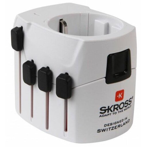 Oferte la Adaptor Priza 1.103145 Universal 3pini - Schuko Alb