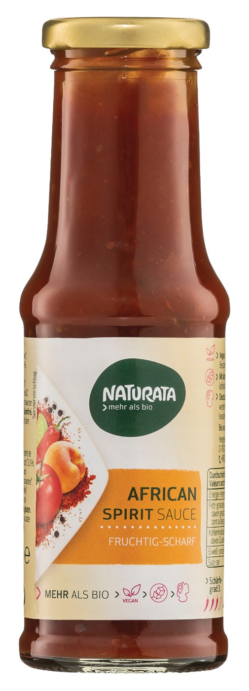 Oferte la Sos bio iute in stil african, pentru barbeque, 210ml Naturata