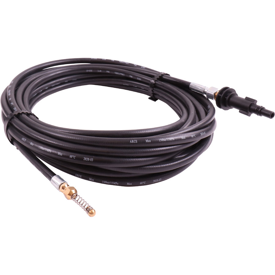 Oferte la Dispozitiv de curatat tevi compatibil cu aparatele de spalat HTR 10m duza in spirala