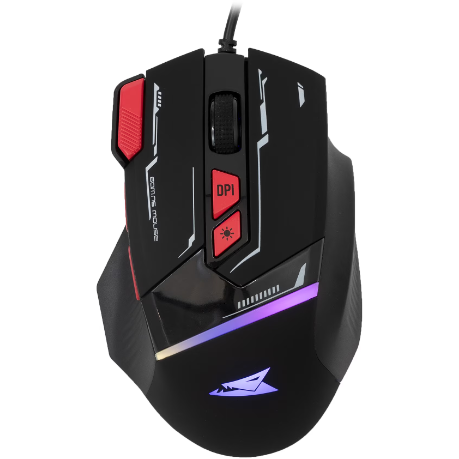 Oferte la Mouse Gaming BGM-041 MANTA cu Fir 12800DPI Negru