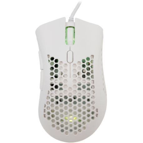 Oferte la Mouse Gaming BGM-031 CORAL cu Fir 12800DPI Alb