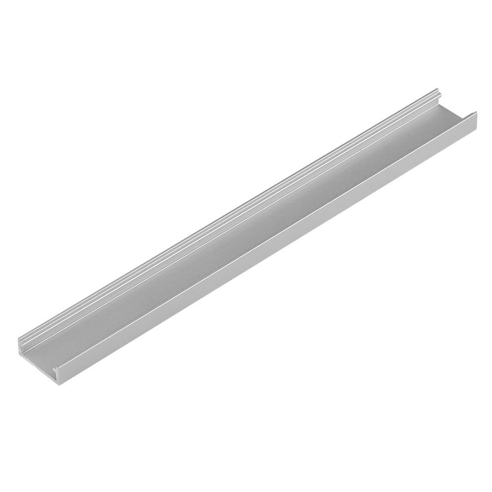 Profil aluminiu banda LED LL-01, aplicat, argintiu, 15 x 3000 mm