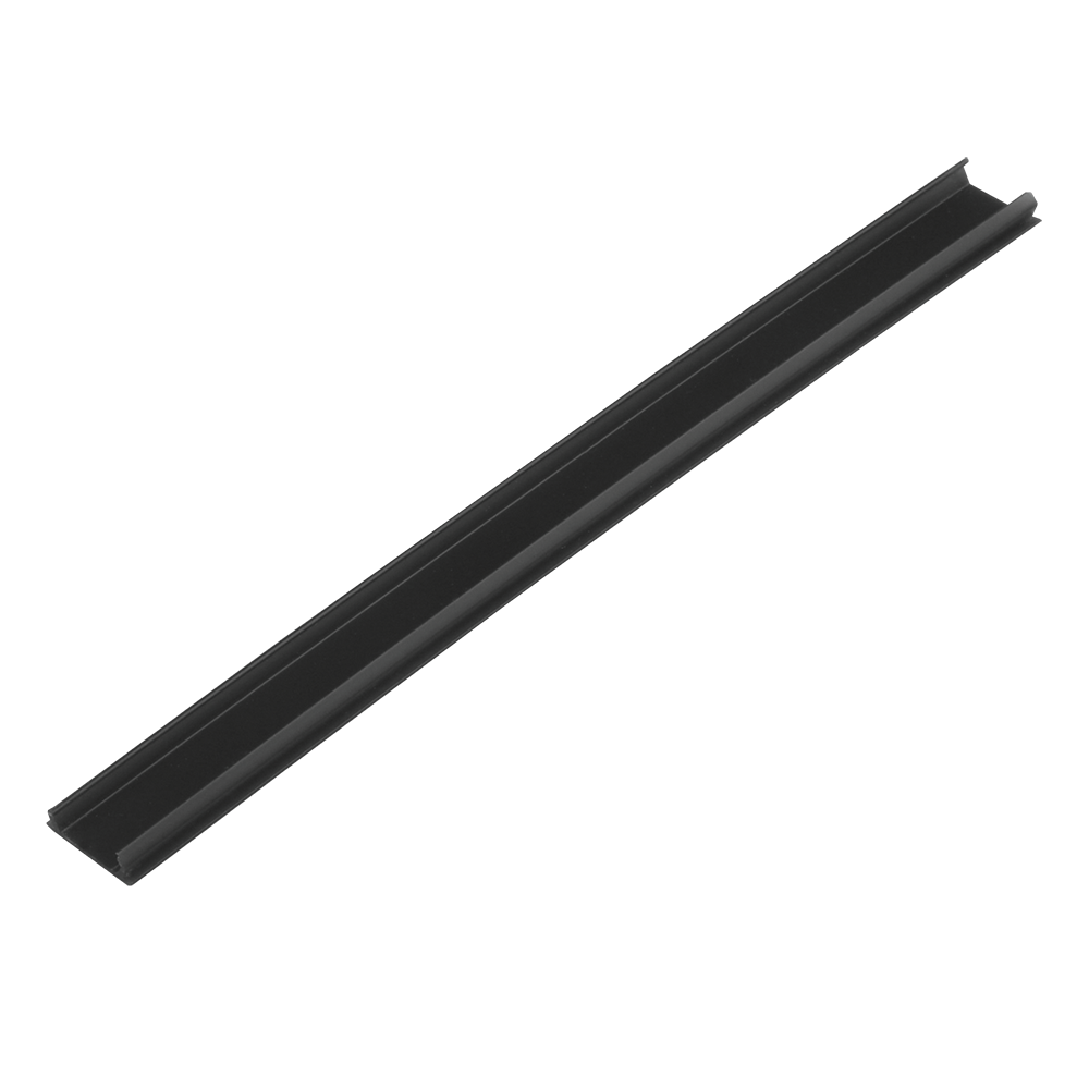 Oferte la Capac difuzor profil banda LED OLL-15, transparent, negru, 13.6 x 3000 mm 