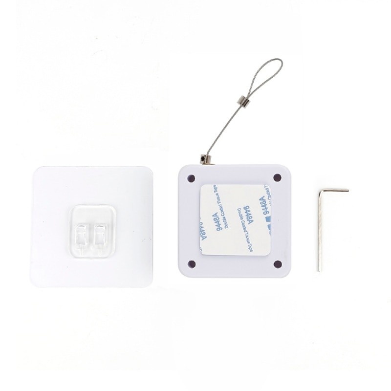 Oferte la Inchizator automat Techstar®, Franghie de Otel P12, Pentru Usi, Ferestre, Alb