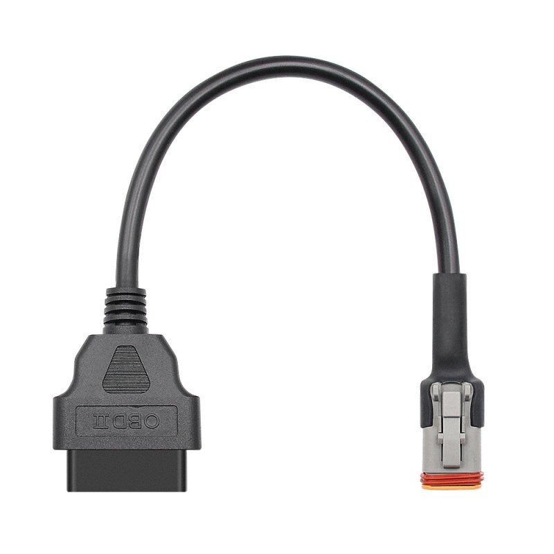 Oferte la Cablu Adaptor De Diagnosticare Techstar® OBD2 Cu 4 Pini La 16 Pini Pentru Motociclete Harley Davidson