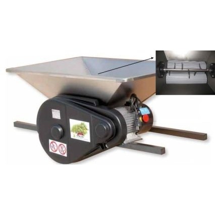 Oferte la Zdrobitor fructe mare, PIGMO, cuvă inox 950 X 600 mm - motor 220 V, 1 CP