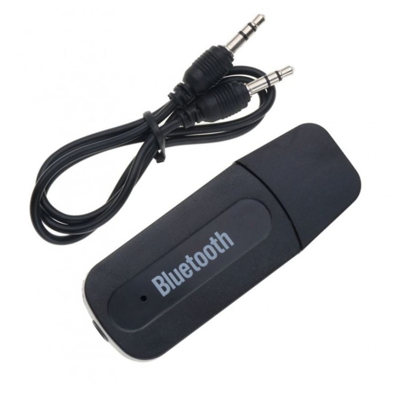 Oferte la Adaptor Receptor Audio USB cu Bluetooth Techstar® A2DP, Jack 3.5mm, Transmitator AUX, Negru
