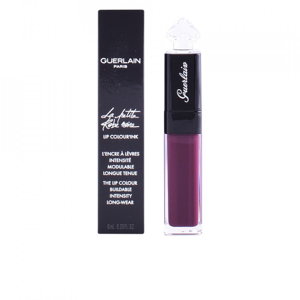 Ruj de buze mat Guerlain La Petite Robe Noir, 6 ml (Gramaj: 6 ml, Nuanta Ruj: Trendy 162)