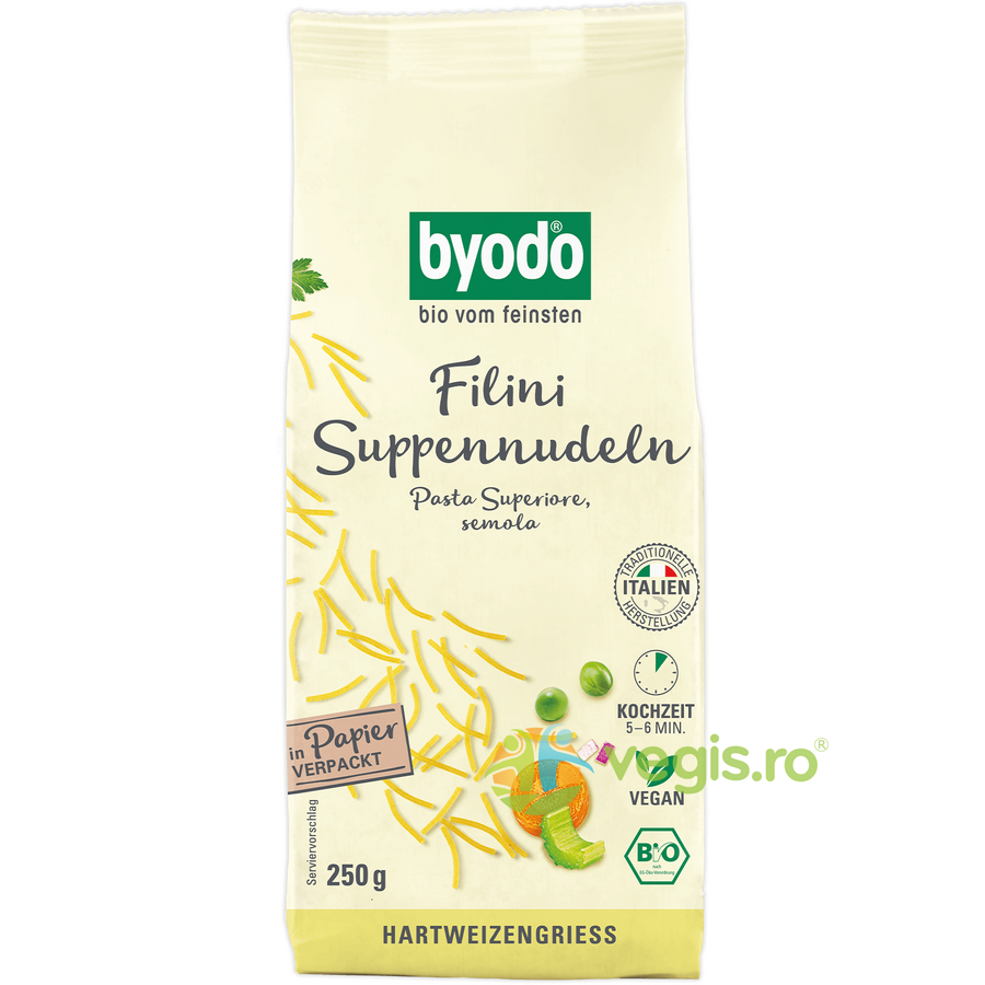 Oferte la Fidea pentru Supa din Grau Dur Ecologica/Bio 250g