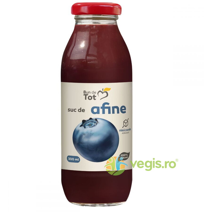 Oferte la Suc de Afine fara Zahar Adaugat 300ml