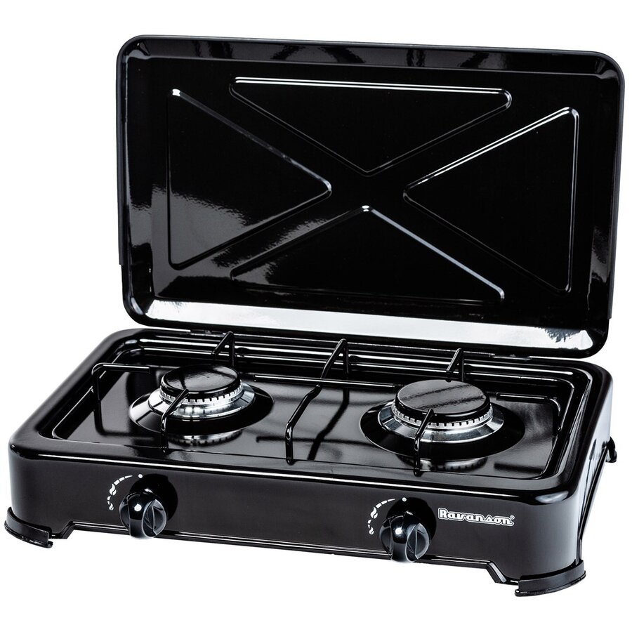 Oferte la Plita Gaz K-02TB 2 zone Negru