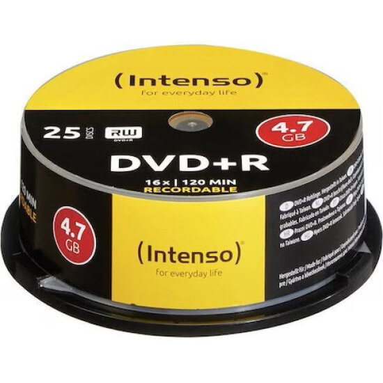 Oferte la Mediu Optic Cake Box DVD+R 25 Bucati 4.7GB 16x