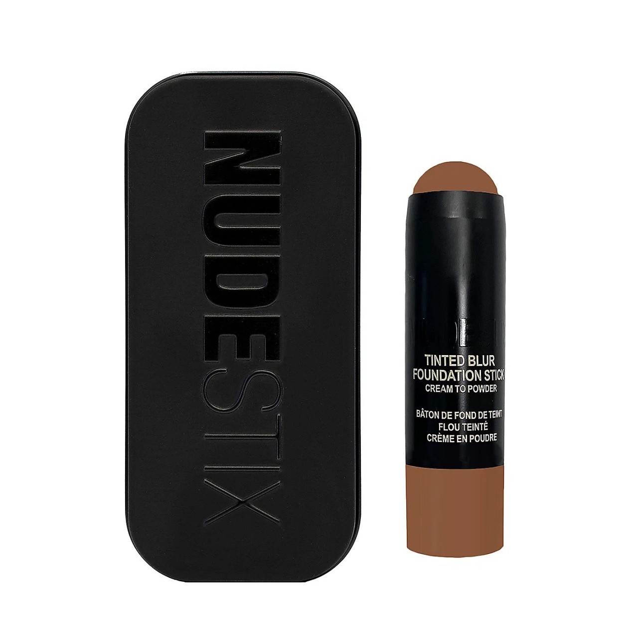 Oferte la Fond de ten stick Nudestix Face Tinted Blur, 6.116 Gr (Concentratie: Fond de ten, Gramaj: 6.116 Gr, Nuanta fond de ten: Deep 8)
