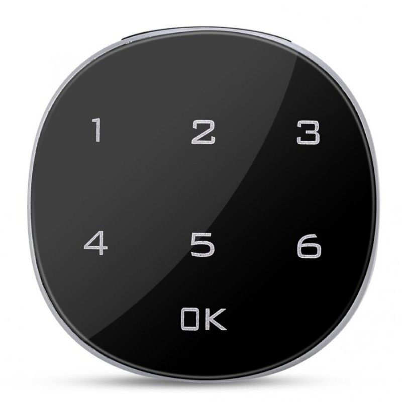 Oferte la Incuietoare Inteligenta Techstar®, Touch Screen Digital, 20mm, Alarma, Cod, Alimentare CR2023 si MicroUSB