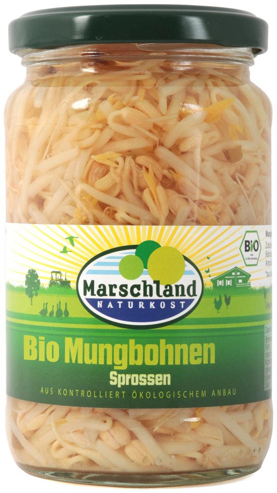 Oferte la Germeni bio de fasole mung, 330g / 175g Marschland Naturkost