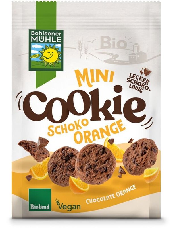 Oferte la Fursecuri bio cu ciocolata si portocale, 125g Bohlsener Muhle