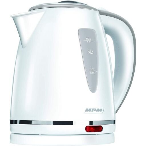 Oferte la Fierbator 1200W 1l Rotire 360 Grade Oprire Automata Indicator Nivel Apa Plastic Alb