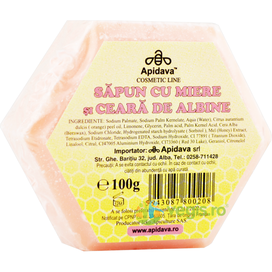 Oferte la Sapun cu Miere si Ceara de Albine 100g