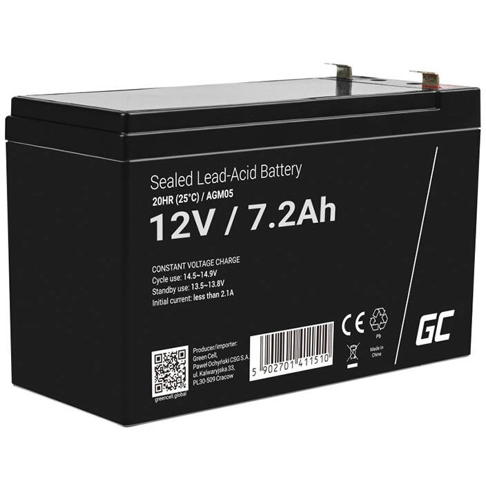 Oferte la Baterie Reincarcabila AGM 12V 7.2Ah Fara Mentenanta pentru UPS ALARM Negru